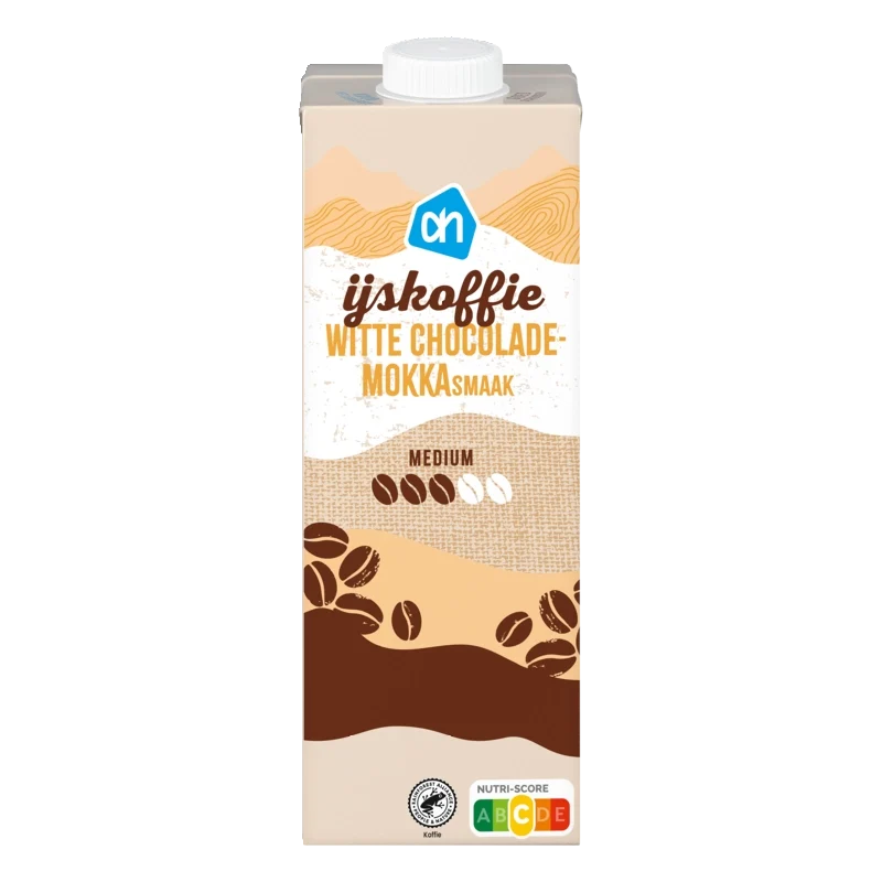 IJskoffie witte chocolade mokka smaak