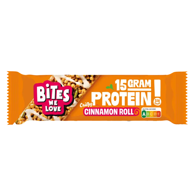 BitesWeLove Protein bar cinnamon roll