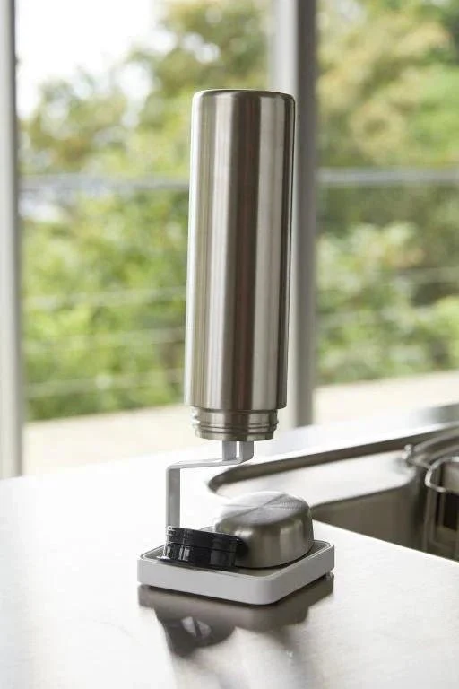 Yamazaki Tower droogstandaard voor flessen - wit