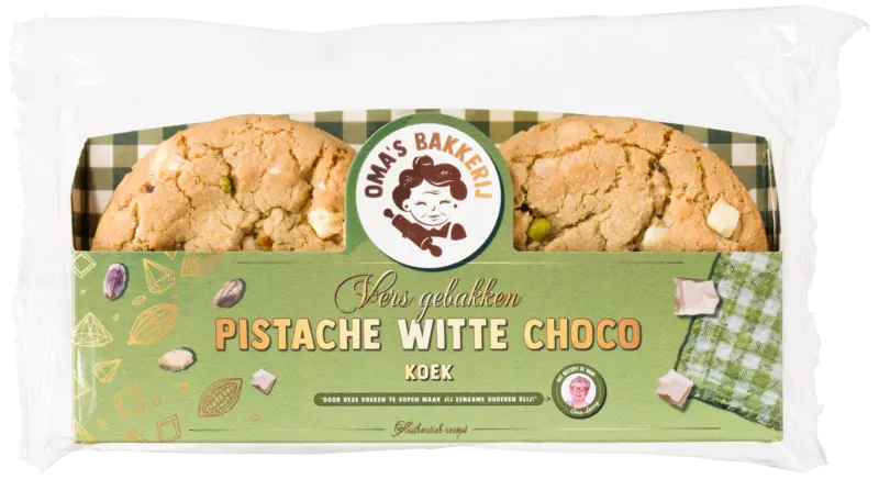 Oma's Bakkerij Pistache koek