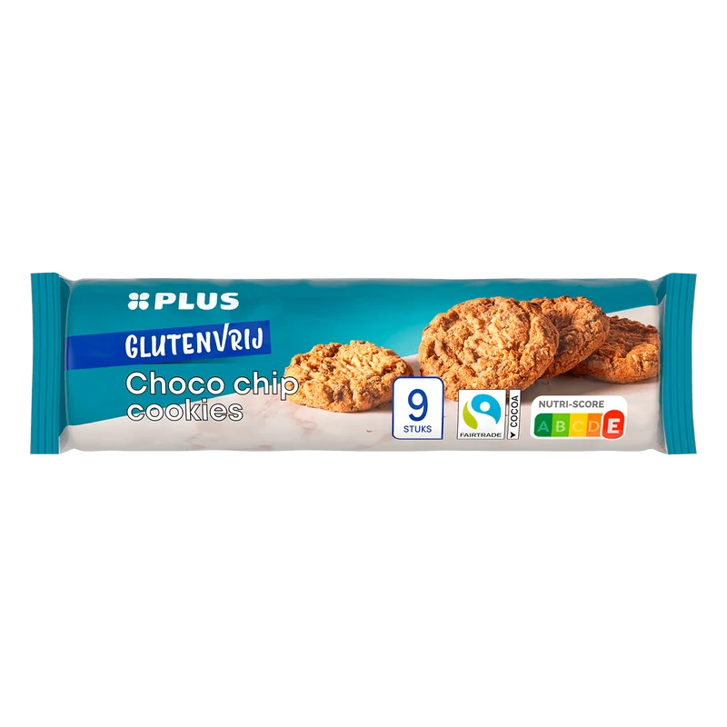 Glutenvrije choco chip cookies