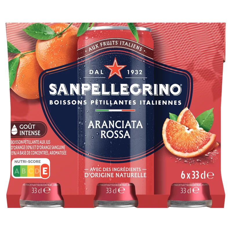 San Pellegrino Aranciata Rossa