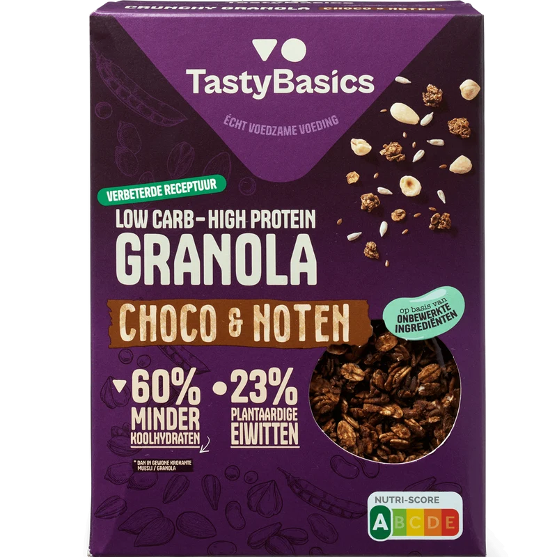 TastyBasics Granola Choco en noten