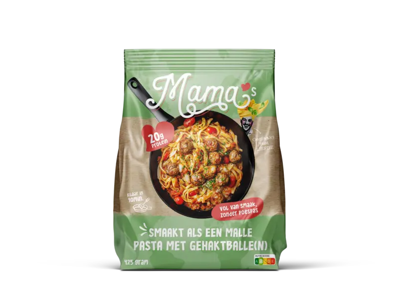 Mama's Pasta met gehaktballen