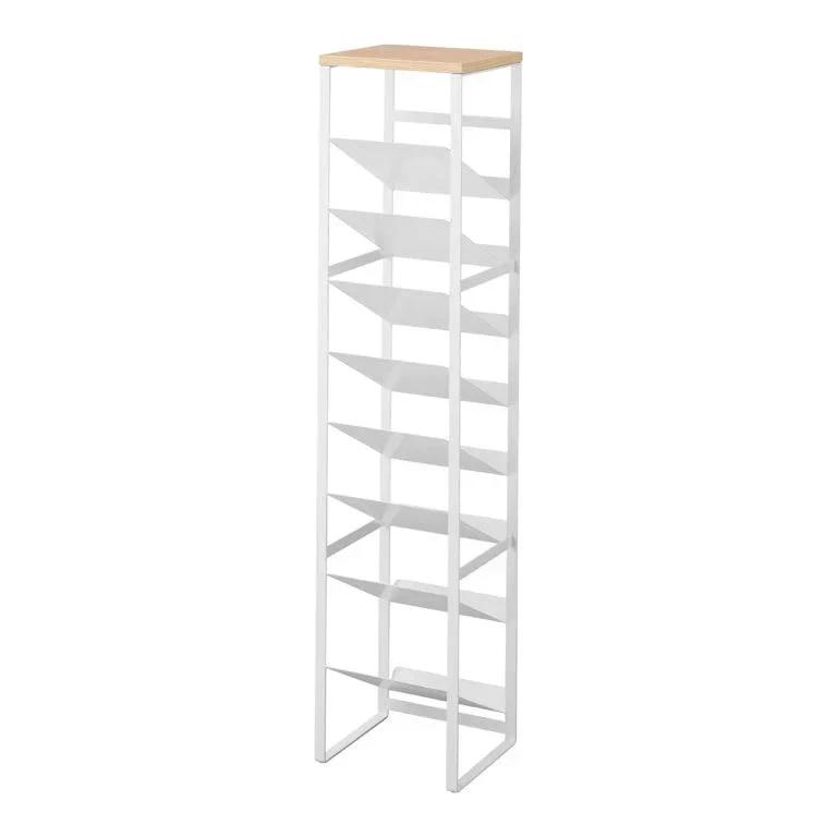 Yamazaki Tower Flessenrek 8-laags - Wit