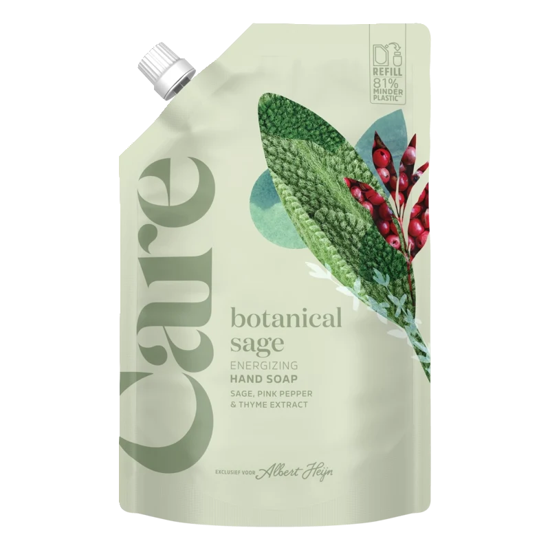 Care Botanical sage hand soap refill