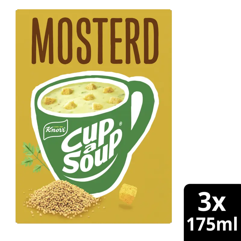 Knorr Cup-a-soup mosterd