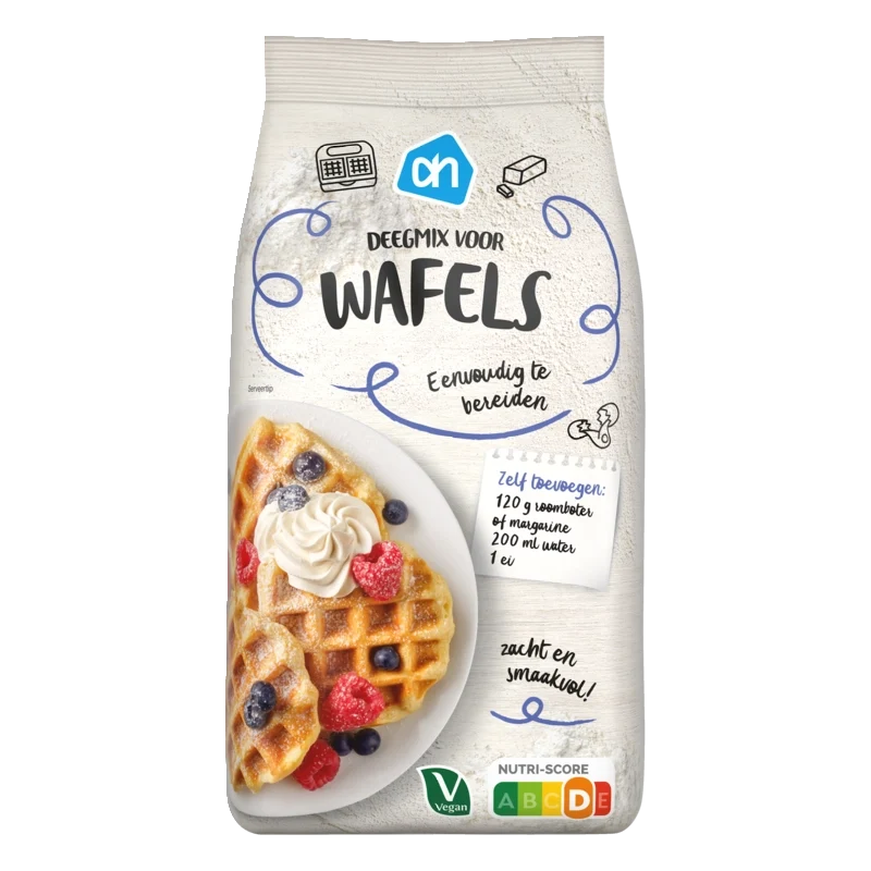 Deegmix voor wafels
