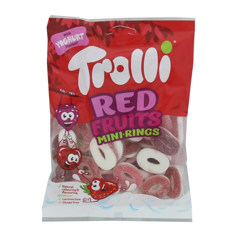 Trolli Red fruit rings