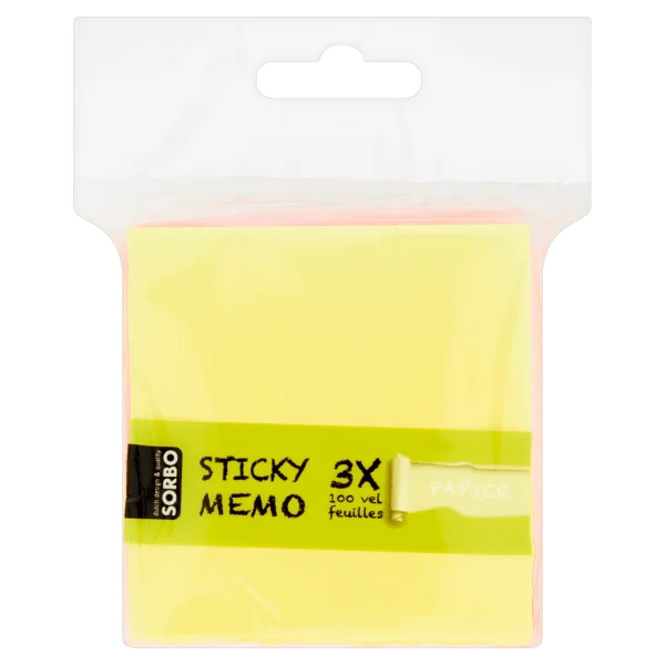 Home & Office Memoblokjes neon 100 vel