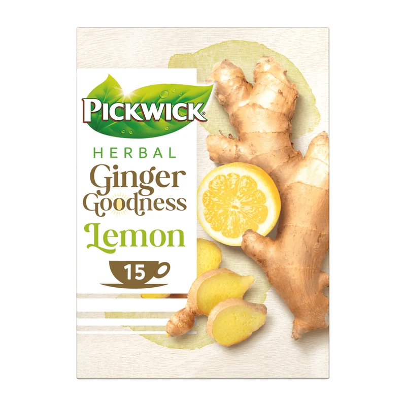 Pickwick Ginger goodness lemon