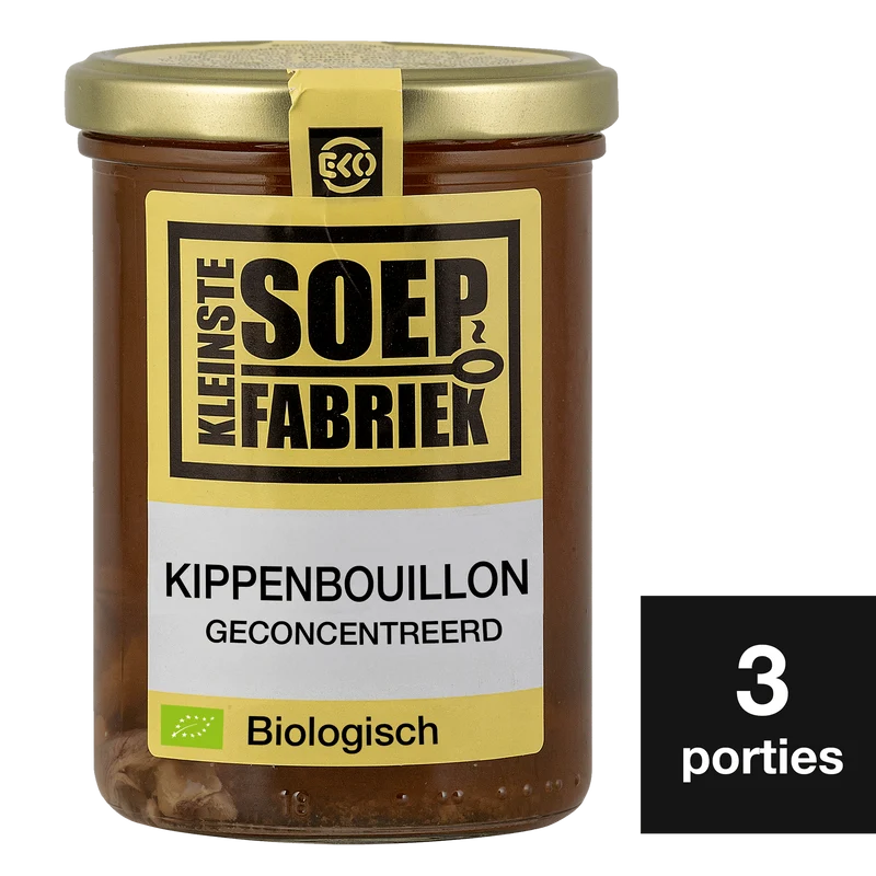 Kleinste Soepfabriek Kippenbouillon biologisch
