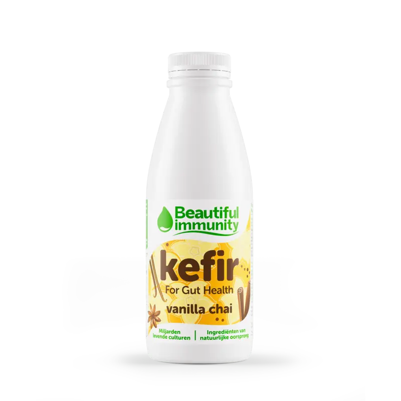 Beautiful Immunity Kefir drink vanilla chai