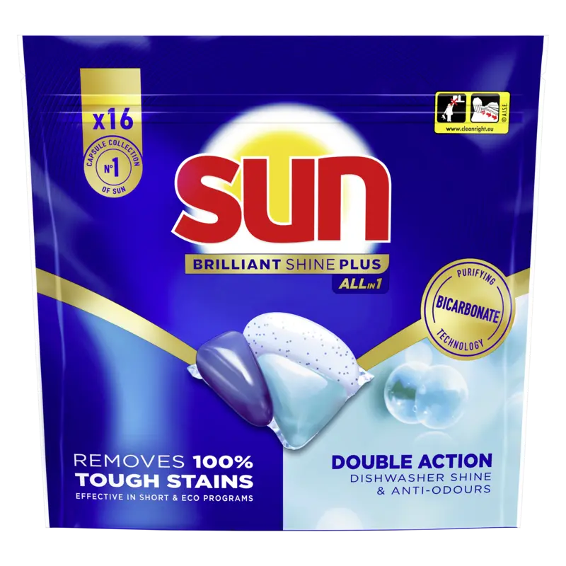 Sun Bicarbonate vaatwascapsules