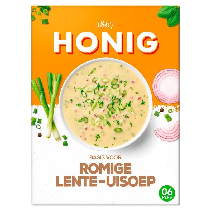Honig Basis voor Romige lente-uisoep