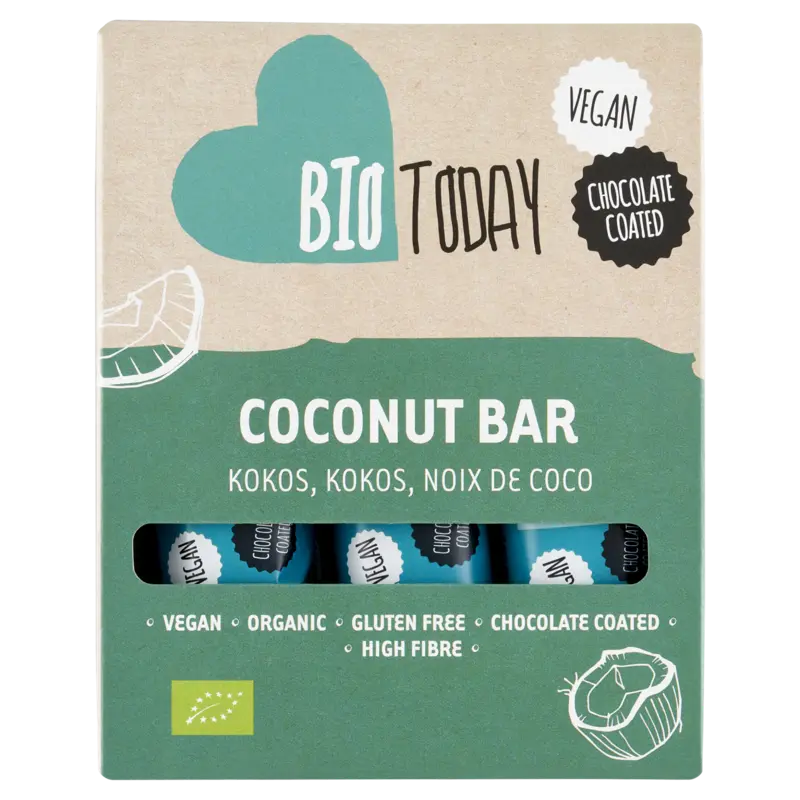 BioToday Vegan choco bar kokos