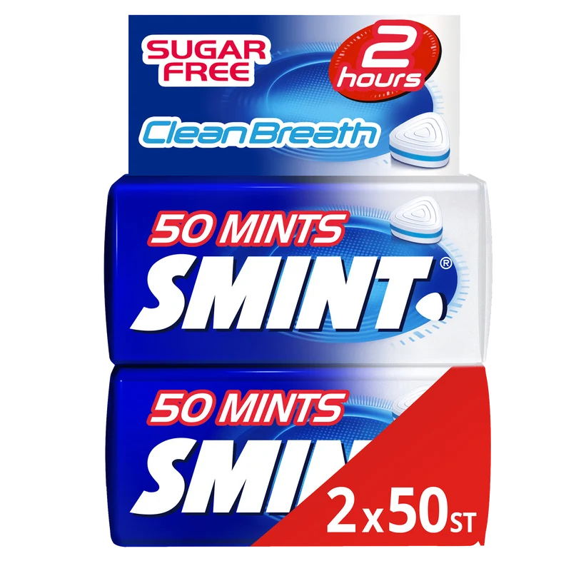 Smint XL Mints Clean Breath peppermint 2p
