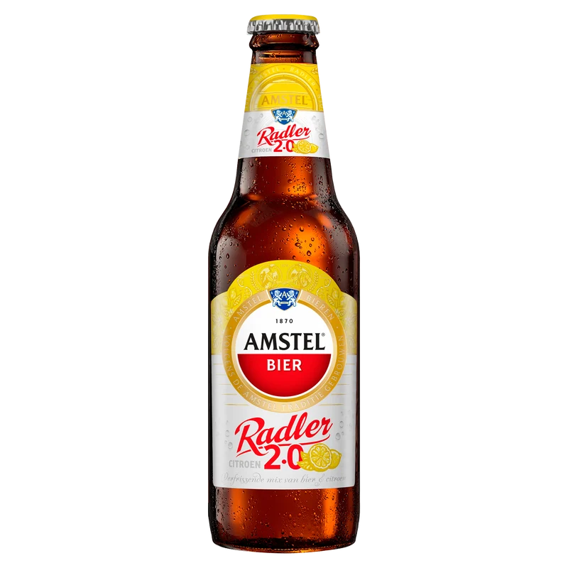 Amstel Radler citroen bier fles