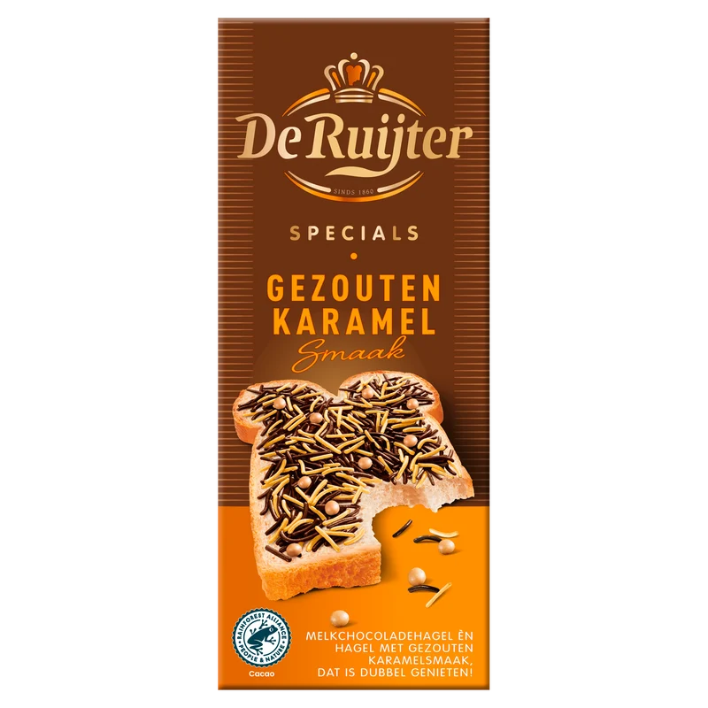 De Ruijter Hagelslag gezouten karamel