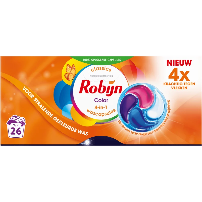 Robijn 3-in-1 classics capsules color