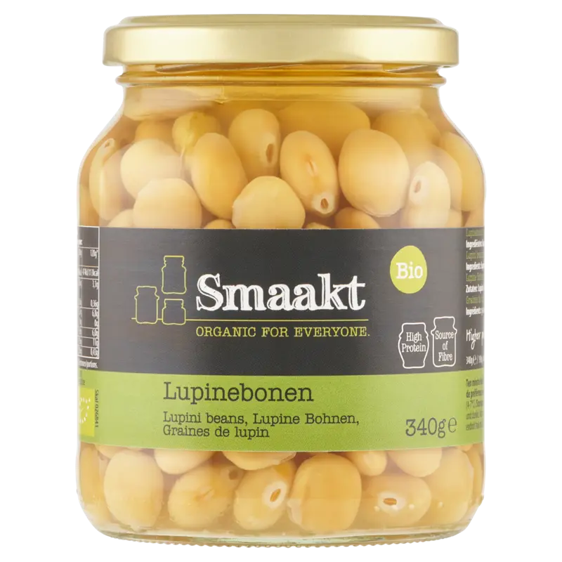 Smaakt Lupinebonen 340g - bio