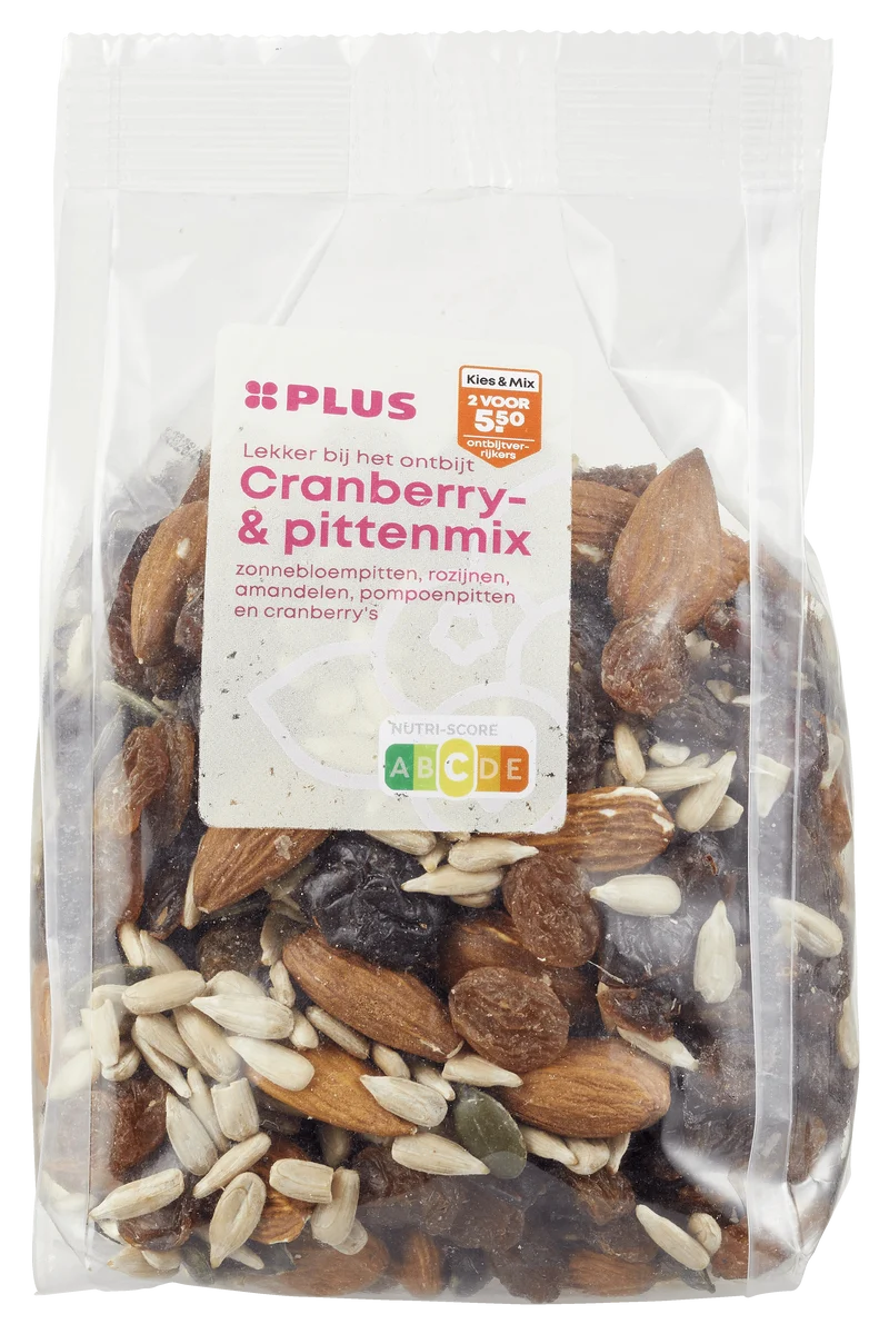 Ontbijtmix cranberry & pitten