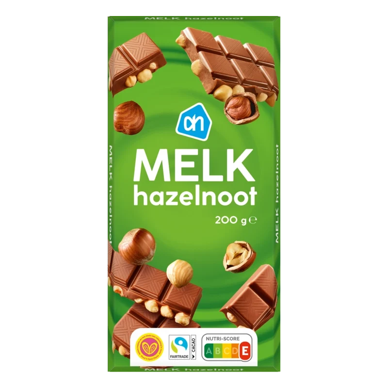 Reep melk-hazelnoot