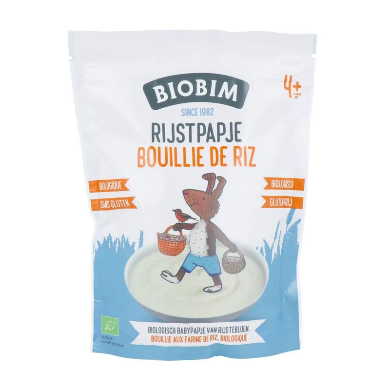 Biobim Rijstpapje 4+ Bio