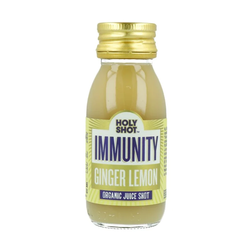 Holyshot Immunity Ginger Lemon Juice Shot Bio