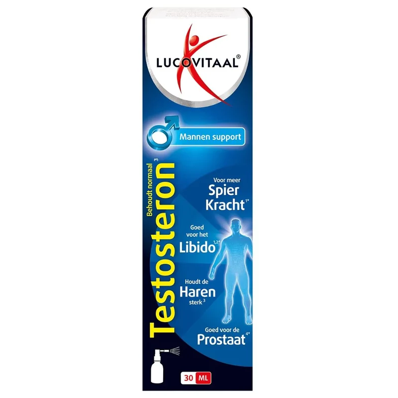 Lucovitaal Testosteron man support spray 30 ml