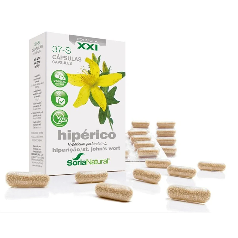Soria Natural Hyperico Xxi Capsules 60 capsules
