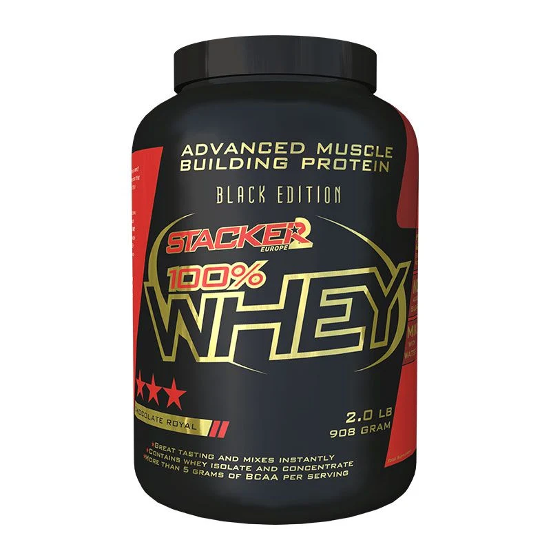 Stacker 100% Whey Chocolade 909 gram