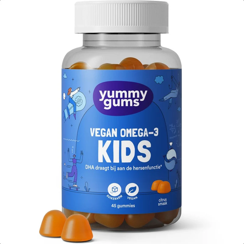 Yummy Gums Vegan Omega-3 Kids 45 stuks