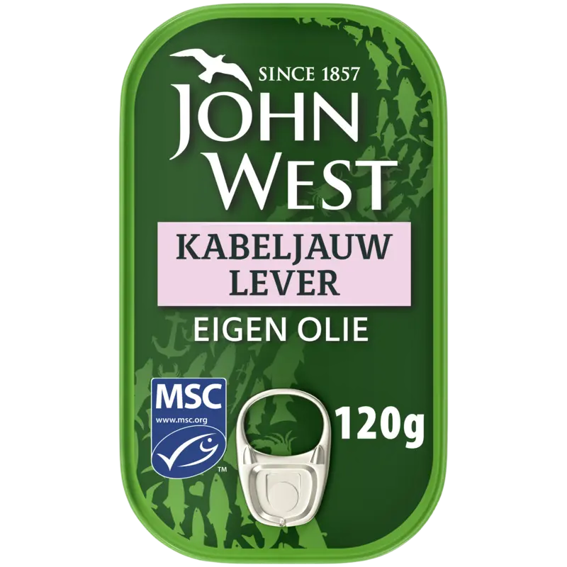 John West Kabeljauwlever