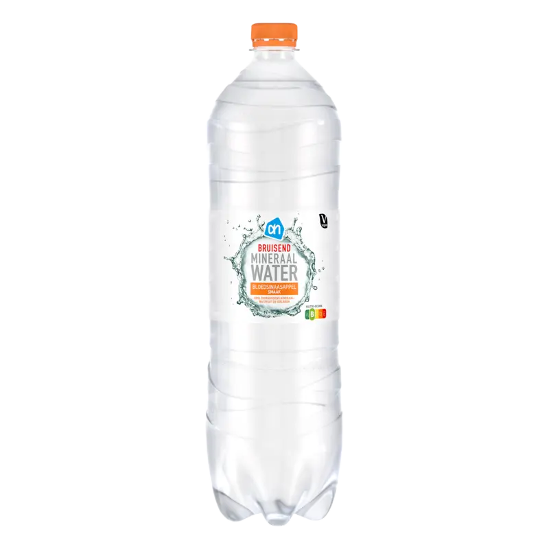 Bruisend mineraalwater bloedsinaasappel