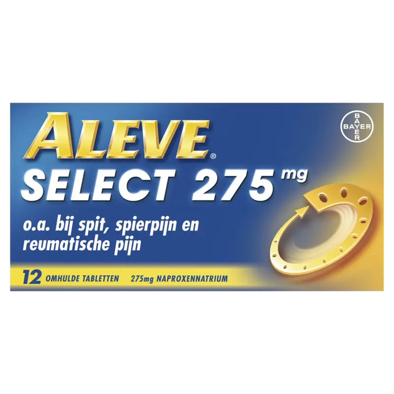 Aleve Select pijnstiller 275 mg