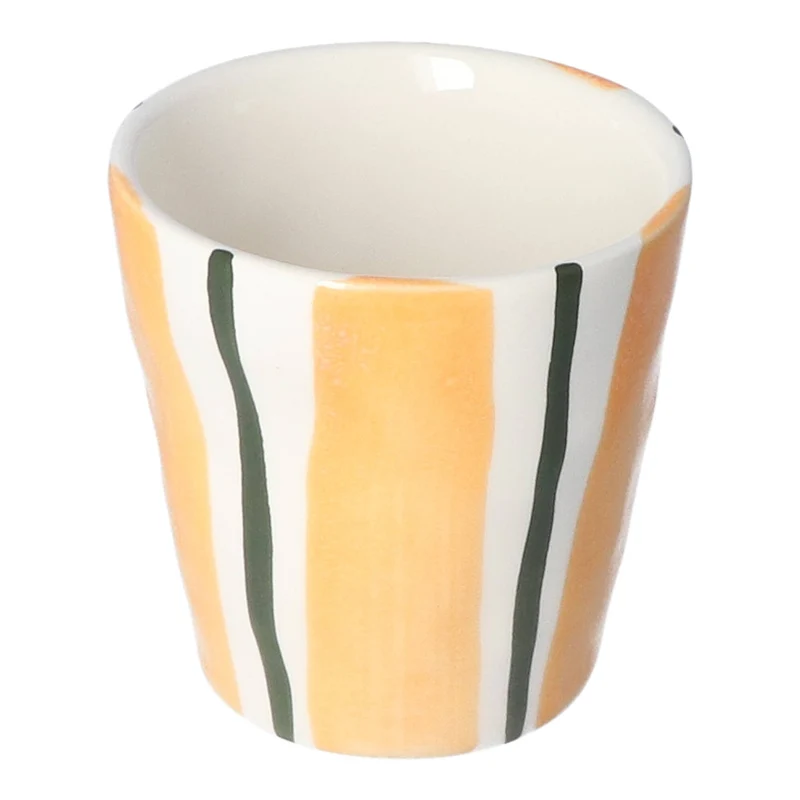 Mok Lungo Coffee Linear Ochre 8,5cm