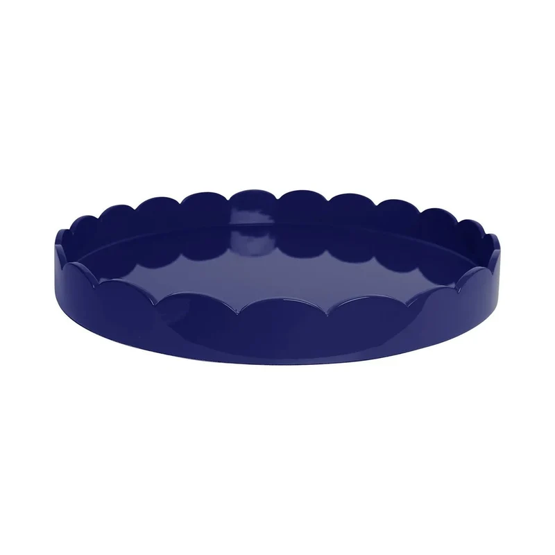 Dienblad Navy Sint-jakobsschelp rond 50cm