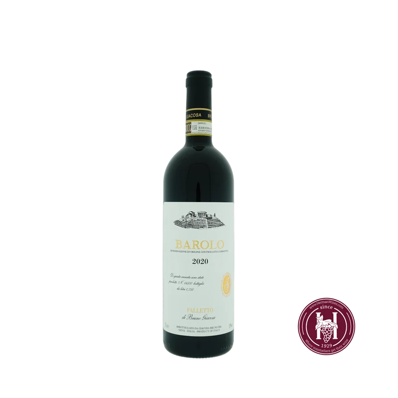 Barolo - Bruno Giacosa - 2020 - 0.75 L - Italië - Piëmonte - Rood