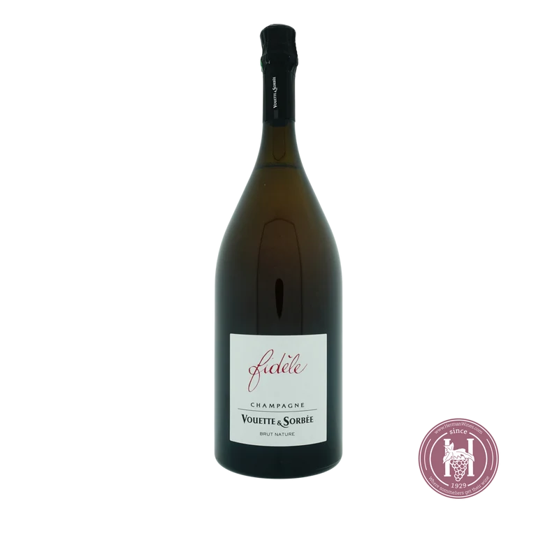 Fidele brut nature - Champagne Vouette & Sorbée - non-vintage - 1.5 L - Frankrijk - Champagne - Wit