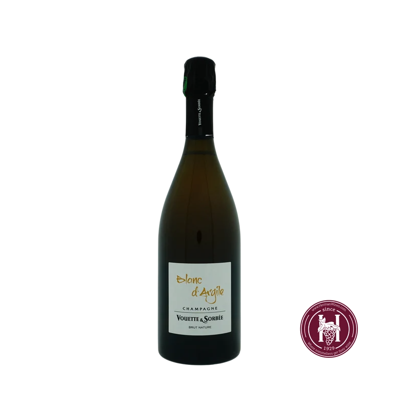 Blanc Argile brut nature - Champagne Vouette & Sorbée - non-vintage - 0.75 L - Frankrijk - Champagne - Wit