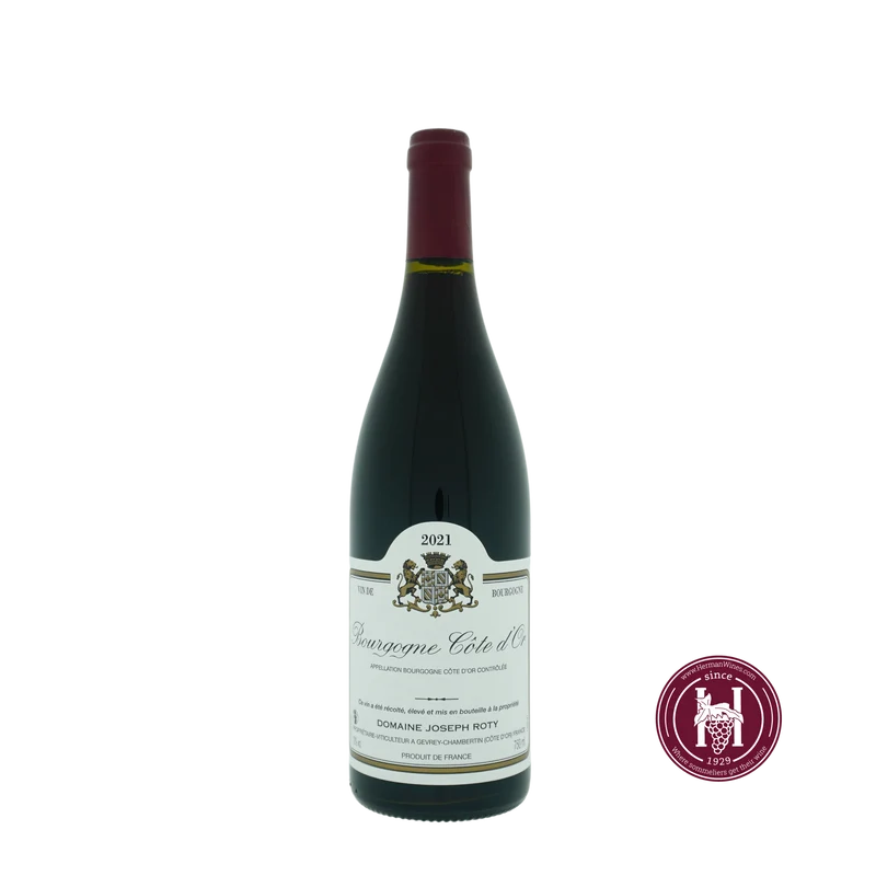 bourgogne rouge cote d or - Domaine Joseph Roty - 2021 - 0.75 L - Frankrijk - Bourgogne - Rood