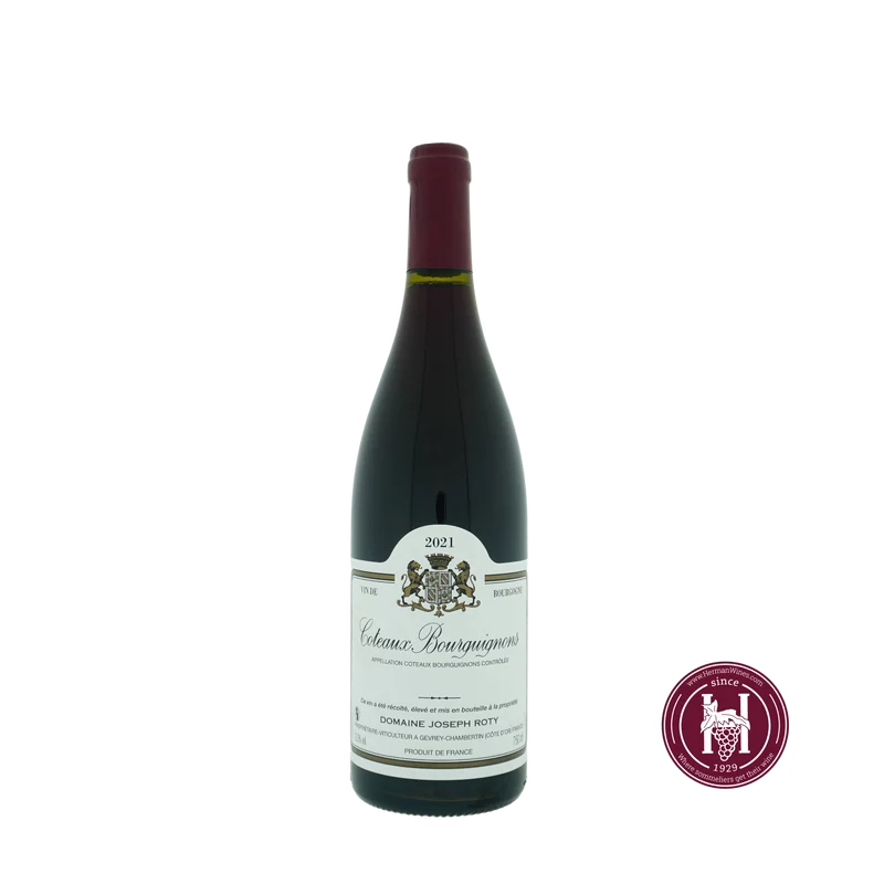 coteaux bourguignons - Domaine Joseph Roty - 2021 - 0.75 L - Frankrijk - Bourgogne - Rood