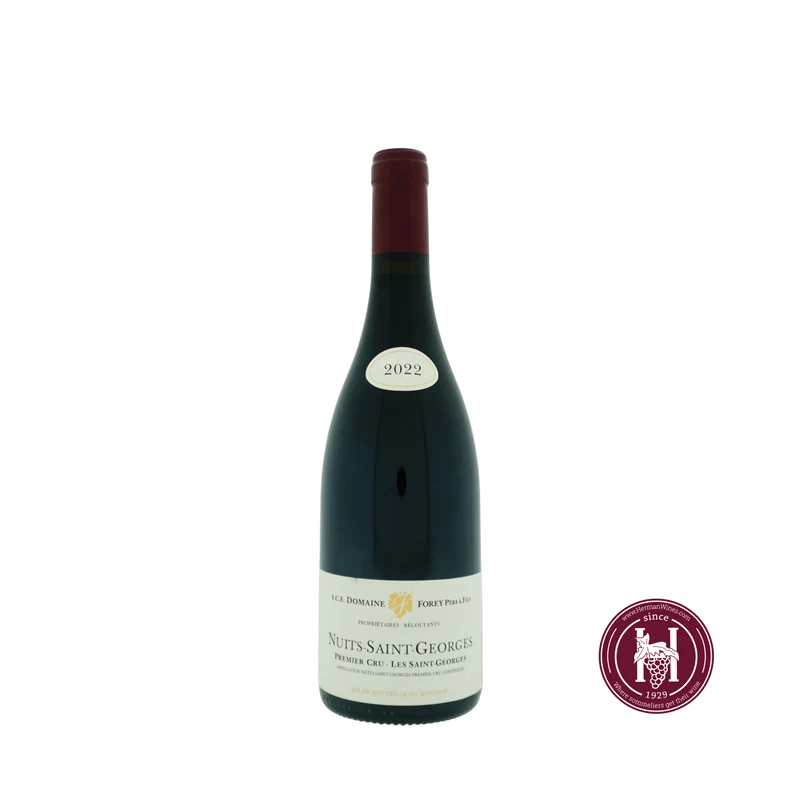 Nuits Saint Georges 1er cru les Saint Georges - Domaine Forey Pere & Fils - 2022 - 0.75 L - Frankrijk - Bourgogne - Rood