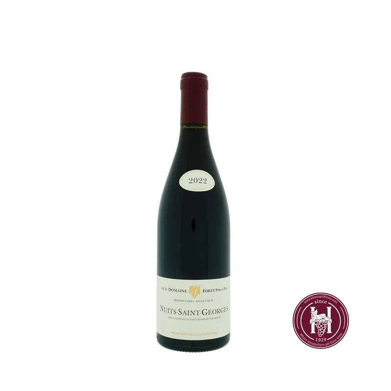 Nuits Saint Georges - Domaine Forey Pere & Fils - 2022 - 0.75 L - Frankrijk - Bourgogne - Rood