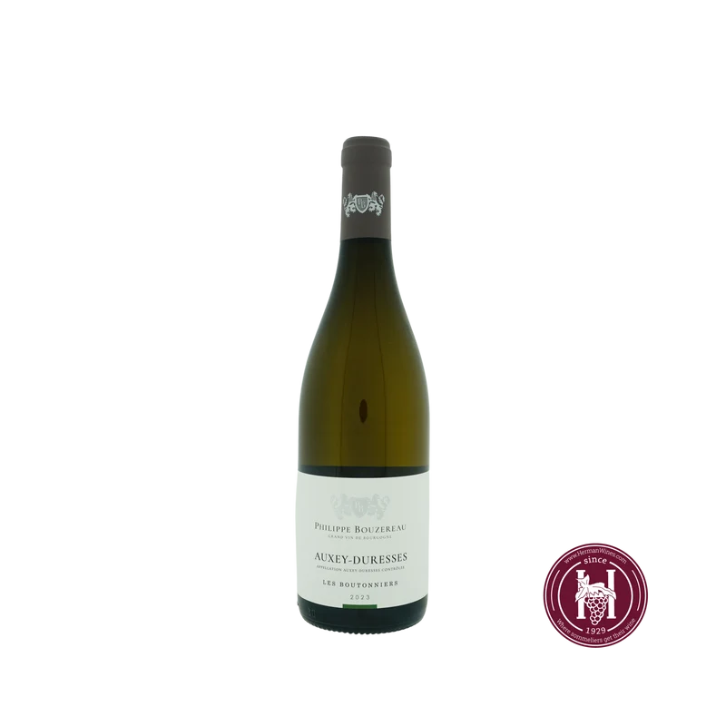 Auxey Duresses les Boutonniers - Philippe Bouzereau - 2023 - 0.75 L - Frankrijk - Bourgogne - Wit