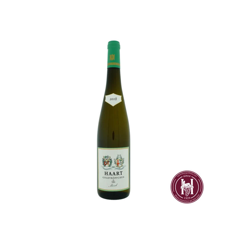 Piesport Goldtropfchen Grosses Gewachs - Weingut Haart - 2018 - 0.75 L - Duitsland - Moezel - Wit