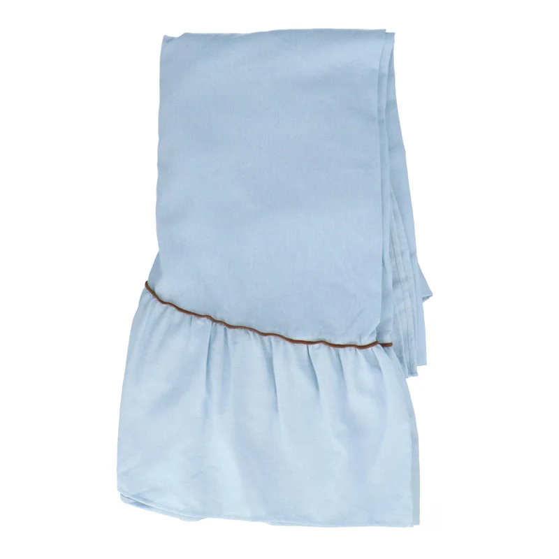 Rond tafelkleed Ruffle Blauw 180cm