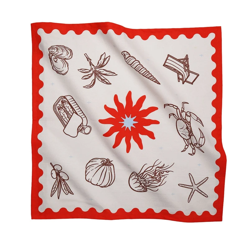 Servetten Seaside 50x50cm (set van 2)