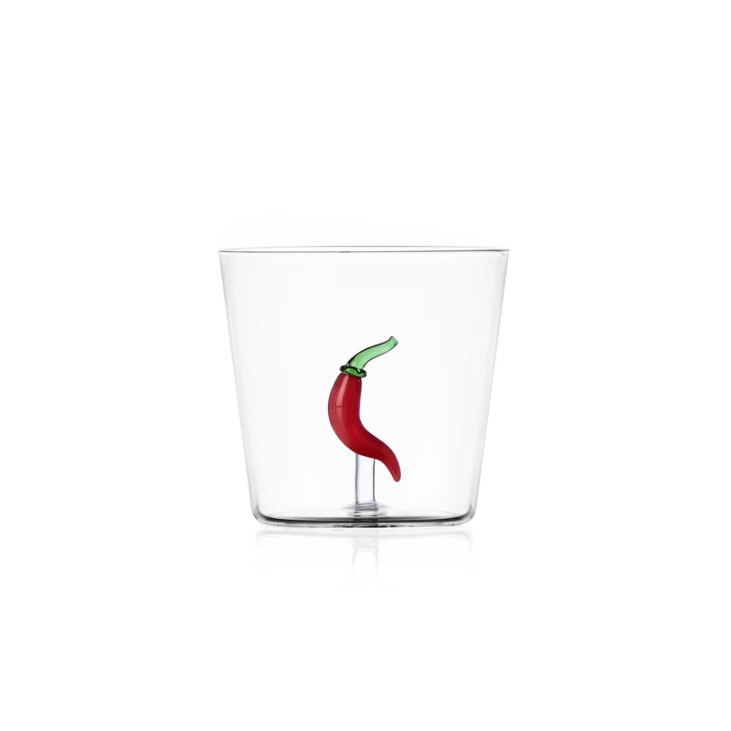 Waterglas Chili Pepper